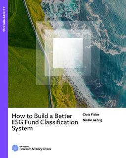 How to Build a Better ESG Fund Classification System Cover