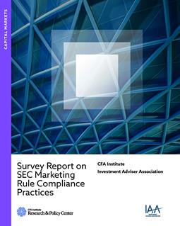 Cover for SEC Marketing Rule Compliance Practices