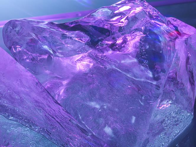 purple-ice-melting